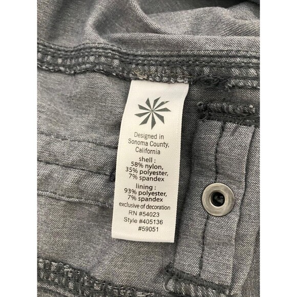 Athleta Ladies Grey Skort Shorts Size 4 Woman's Activewear Gym Tennis  Stretch - Picture 9 of 14